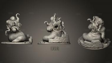 Lovecraft Cousin stl model for CNC